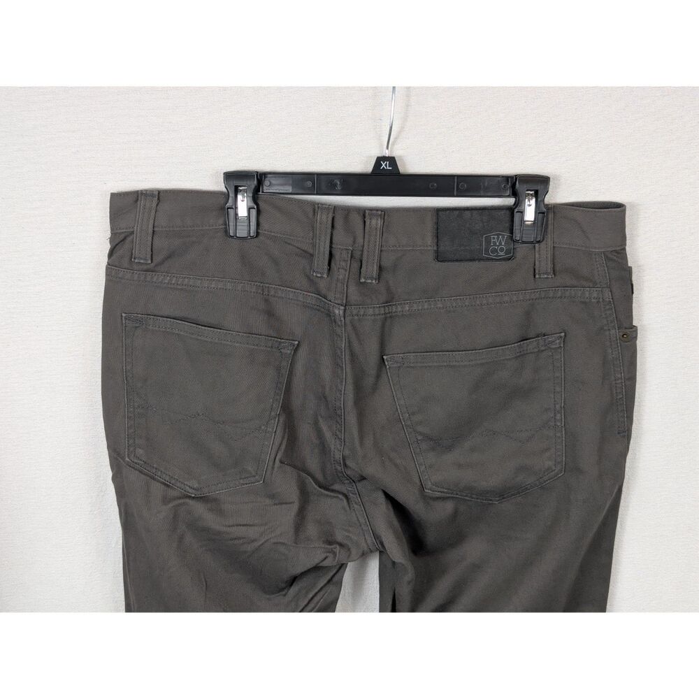 Free World Night Train Jeans Gray Men's Size 34x33 - Picture 8 of 14
